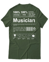 T-Shirt Unisex - Musician - Color Thumbnail Κυπαρισσί