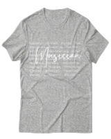 T-Shirt Αντρικό - Musician - Color Thumbnail Γκρι Μελανζέ