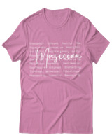 T-Shirt Αντρικό - Musician - Color Thumbnail Ροζ