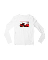 Μακρυμάνικο Μακό Παιδικό - MX5 - Color Thumbnail 'Ασπρο