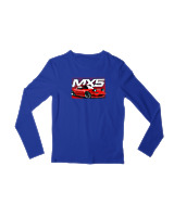 Μακρυμάνικο Μακό Παιδικό - MX5 - Color Thumbnail Μπλε Ρουά
