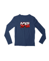 Μακρυμάνικο Μακό Παιδικό - MX5 - Color Thumbnail Σκούρο Μπλε