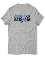 T-Shirt Αντρικό - My Dad Is A Hero - Color Thumbnail Γκρι Μελανζέ