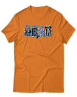 T-Shirt Αντρικό - My Dad Is A Hero - Color Thumbnail Πορτοκαλί
