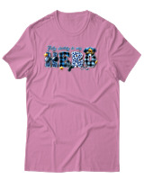 T-Shirt Αντρικό - My Dad Is A Hero - Color Thumbnail Ροζ