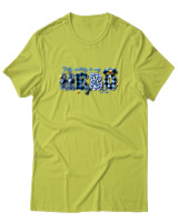 T-Shirt  Γυναικείο - My Dad Is A Hero - Color Thumbnail Λαχανί