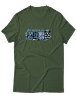 T-Shirt  Γυναικείο - My Dad Is A Hero - Color Thumbnail Κυπαρισσί