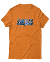 T-Shirt  Γυναικείο - My Dad Is A Hero - Color Thumbnail Πορτοκαλί