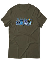 T-Shirt  Γυναικείο - My Dad Is A Hero - Color Thumbnail Χακί