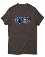 T-Shirt  Γυναικείο - My Dad Is A Hero - Color Thumbnail Καφέ