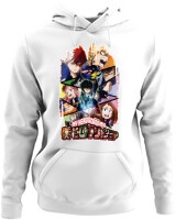 Φούτερ με κουκούλα - My Hero Academia - Color Thumbnail ΄Ασπρο