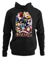 Φούτερ με κουκούλα - My Hero Academia - Color Thumbnail Μαύρο
