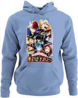 Φούτερ με κουκούλα - My Hero Academia - Color Thumbnail Blue Carolina