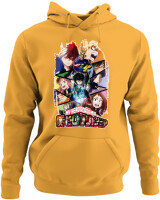 Φούτερ με κουκούλα - My Hero Academia - Color Thumbnail Κίτρινο Χρυσό