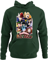 Φούτερ με κουκούλα - My Hero Academia - Color Thumbnail Κυπαρισσί