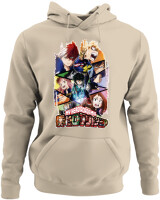 Φούτερ με κουκούλα - My Hero Academia - Color Thumbnail Μπέζ