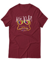 T-Shirt Αντρικό - My Rules - Color Thumbnail Σκούρο Κόκκινο