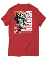 T-Shirt Αντρικό - Mythology Medusa - Color Thumbnail Κόκκινο
