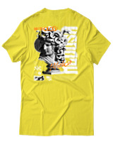 T-Shirt Αντρικό - Mythology Medusa - Color Thumbnail Κίτρινο