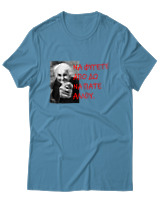 T-Shirt Unisex - Να Φύγετε Από Δω Να Πάτε Αλλού - Color Thumbnail Τιρκουάζ
