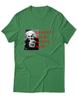 T-Shirt Unisex - Να Φύγετε Από Δω Να Πάτε Αλλού - Color Thumbnail Πράσινο
