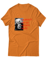 T-Shirt Unisex - Να Φύγετε Από Δω Να Πάτε Αλλού - Color Thumbnail Πορτοκαλί