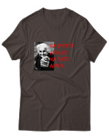 T-Shirt Unisex - Να Φύγετε Από Δω Να Πάτε Αλλού - Color Thumbnail Καφέ