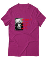 T-Shirt Unisex - Να Φύγετε Από Δω Να Πάτε Αλλού - Color Thumbnail Φουξια