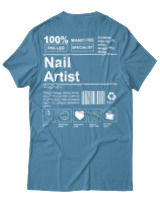 T-Shirt Αντρικό - Nail Artist - Color Thumbnail Τιρκουάζ