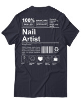 T-Shirt Αντρικό - Nail Artist - Color Thumbnail Σκούρο Μπλε