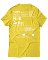 T-Shirt Αντρικό - Nail Artist - Color Thumbnail Χρυσό Κίτρινο