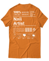 T-Shirt Αντρικό - Nail Artist - Color Thumbnail Πορτοκαλί