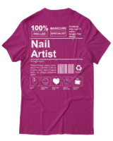T-Shirt Αντρικό - Nail Artist - Color Thumbnail Φουξια