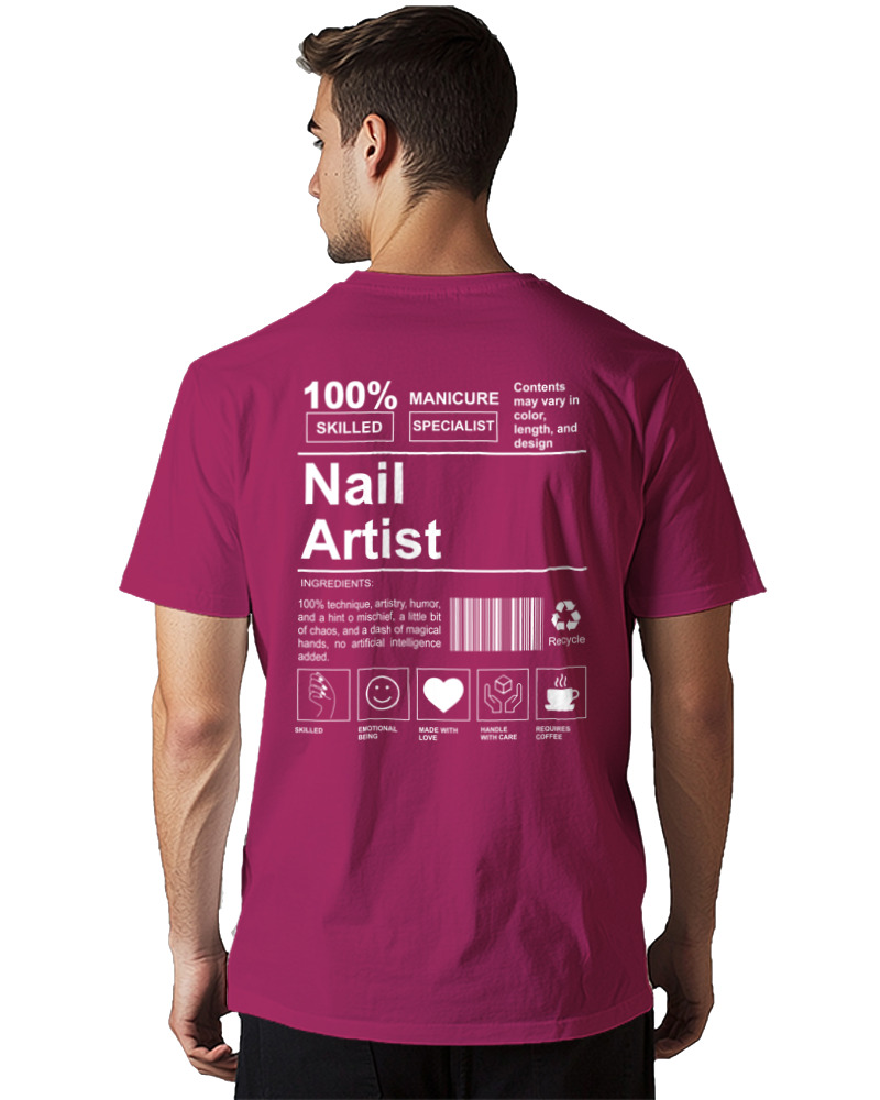 T-Shirt Αντρικό - Nail Artist - Image 1