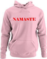 Φούτερ με κουκούλα - Namaste - Color Thumbnail Pink