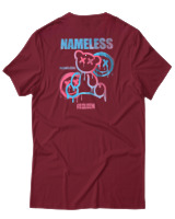 T-Shirt Αντρικό - Nameless - Color Thumbnail Σκούρο Κόκκινο