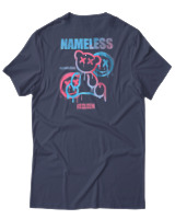 T-Shirt Αντρικό - Nameless - Color Thumbnail Μπλε Γκρι