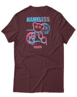 T-Shirt Αντρικό - Nameless - Color Thumbnail Μπορντό