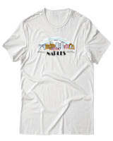 T-Shirt Αντρικό - Naples City - Color Thumbnail Άσπρο