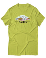 T-Shirt Αντρικό - Naples City - Color Thumbnail Λαχανί