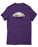 T-Shirt Αντρικό - Naples City - Color Thumbnail Σκούρο Μωβ