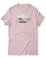 T-Shirt Αντρικό - Naples City - Color Thumbnail Απαλό Ροζ