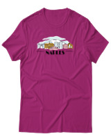 T-Shirt Αντρικό - Naples City - Color Thumbnail Φουξια