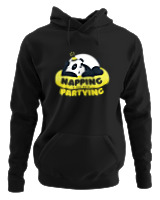 Φούτερ με κουκούλα Αντρικό - Napping - Color Thumbnail Μαύρο