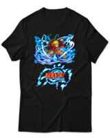 T-Shirt Unisex - Naruto - Color Thumbnail Μαύρο