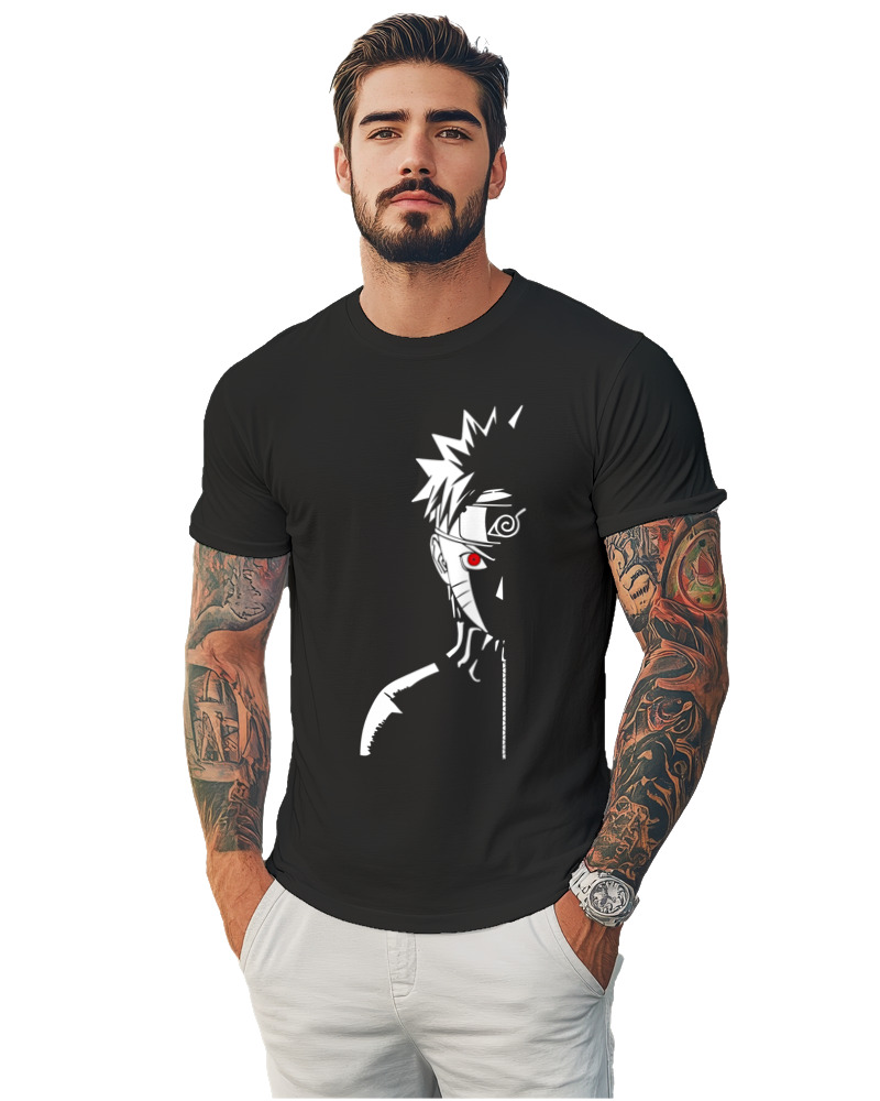 T-Shirt Unisex - Naruto Half - Image 1