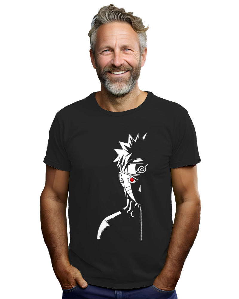 T-Shirt Unisex - Naruto Half - Image 2