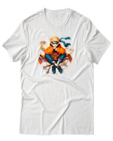 T-Shirt Αντρικό - Naruto Next Gen Mode - Color Thumbnail Άσπρο
