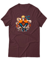 T-Shirt Αντρικό - Naruto Next Gen Mode - Color Thumbnail Μπορντό