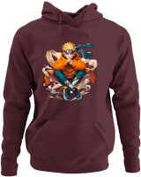Φούτερ με κουκούλα - Naruto Next Gen Mode - Color Thumbnail Marron